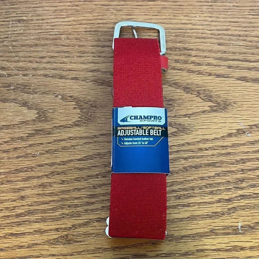 Champro Sports Baseball & Softball belt adjustable from 24”-48” waist